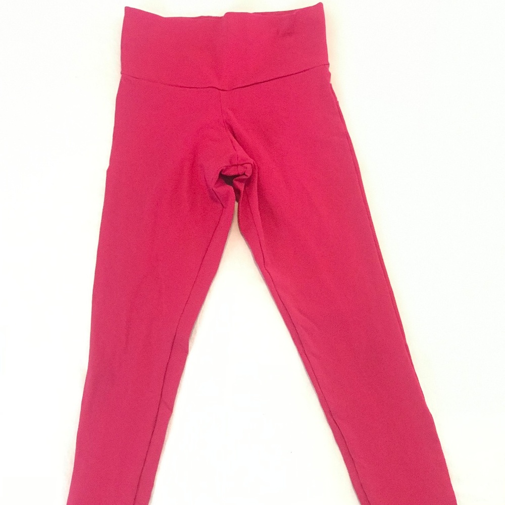 Acai Berry Compression Leggings Pink
